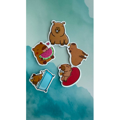 Подарунковий набір Капібара, 6 одиниць