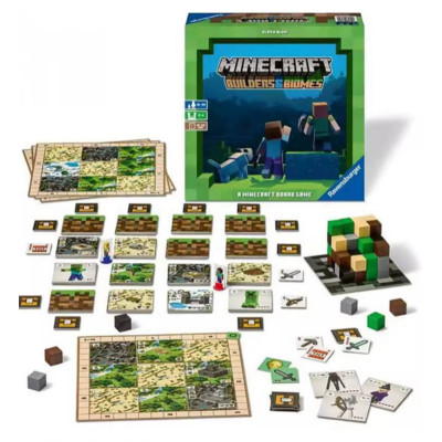 Настільна гра Minecraft: Builders & Biomes