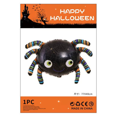 Повітряна кулька павук для Хелловіна, фольгована