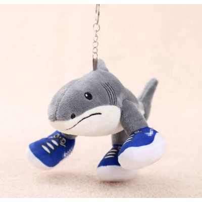 М'яка іграшка-брелок Тралалело Тралала, Tralalero Tralala Італійський мем, Brainrot