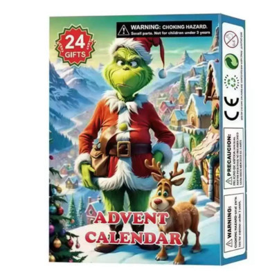 Різдвяний адвент-календар Грінч з 24 подарунками