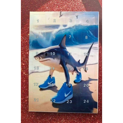 Адвент календар з Тралалело Тралала, Italian Brainrot, TRALALERO TRALALA, 24 шт