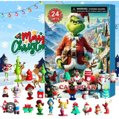 Різдвяний адвент-календар Грінч з 24 подарунками