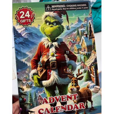 Різдвяний адвент-календар Грінч з 24 подарунками