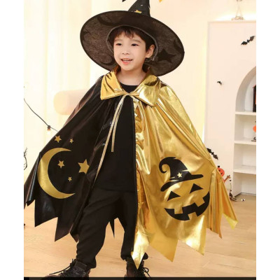 Дитячий карнавальний костюм чаклуна для Хелловіну, Halloween