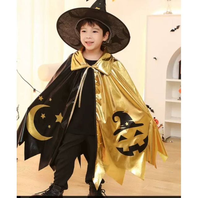 Дитячий карнавальний костюм чаклуна для Хелловіну, Halloween