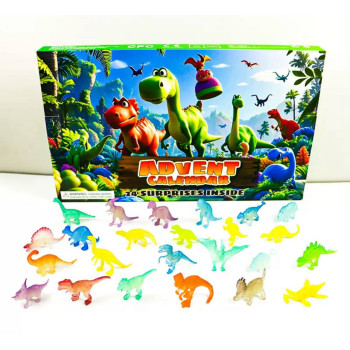 Дитячий адвент-календар з динозаврами