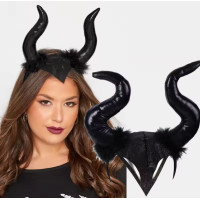 Обруч на Хелловін Роги Малефісенти Halloween
