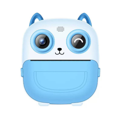 Дитяча камера, фотоапарат миттєвого друку, синій