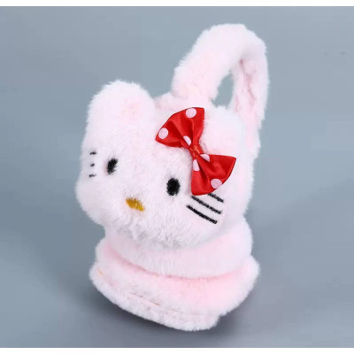 Теплі навушники для дівчинки з Хеллоу Кітті, Hello Kitty