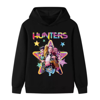 Чорна худі K-pop Demon HUNTERS, Мисливиці на демонів