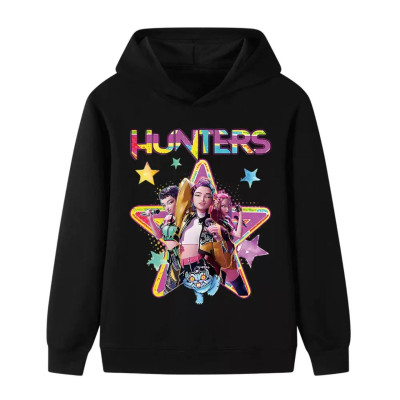 Чорна худі K-pop Demon HUNTERS, Мисливиці на демонів