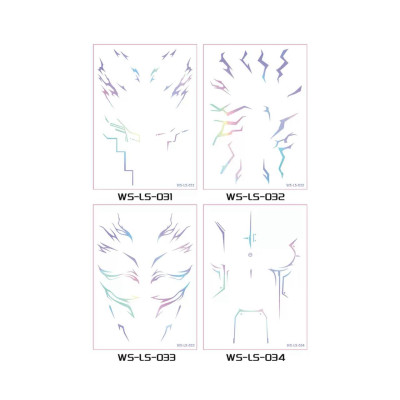 Набір тимчасових тату K-pop Demon Hunters, Кейпоп мисливиці на демонів