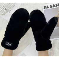 Теплі рукавиці UGC FASHION, жіночі рукавички чорні