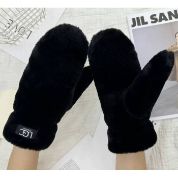 Теплі рукавиці UGC FASHION, жіночі рукавички чорні