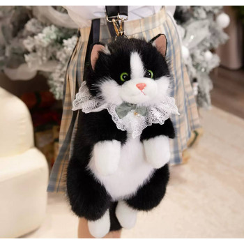 Рюкзак у формі кота, Рюкзак кіт, музичний, чорний