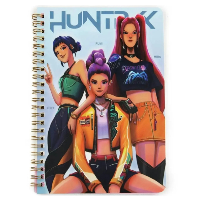 Блокнот Кей поп мисливиці на демонів, K-pop Demon Hunters