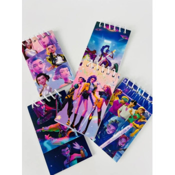 Набір блокнотів Demon Hunters, 5 шт