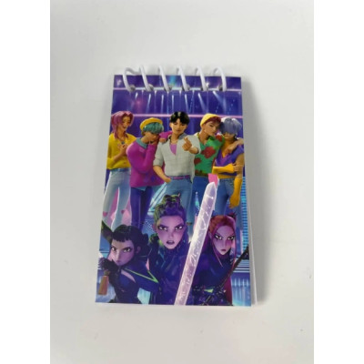 Набір блокнотів Demon Hunters, 5 шт