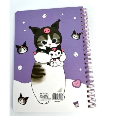 Блокнот Куромі Kuromi, Sanrio