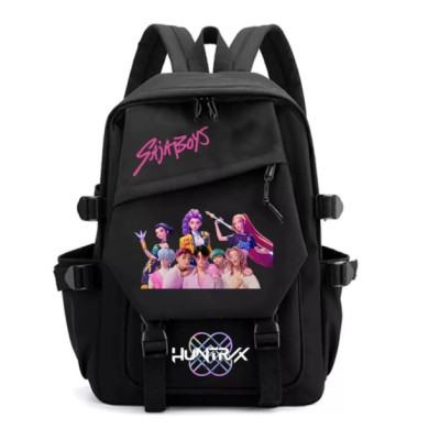 Рюкзак чорний Kpop Demon Hunters, Кей поп мисливиці на демонів