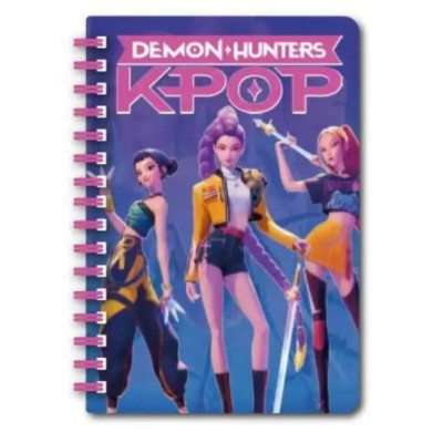 Блокнот Кей поп мисливиці на демонів, K-pop Demon Hunters