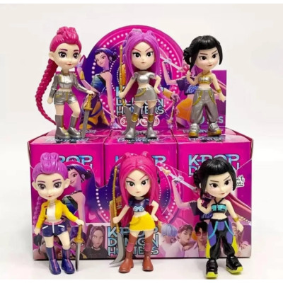 Набір фігурок  Кей поп мисливиці на демонів, фігурка K-pop Demon Hunters, 6 шт