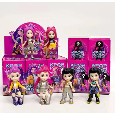 Набір фігурок  Кей поп мисливиці на демонів, фігурка K-pop Demon Hunters, 6 шт