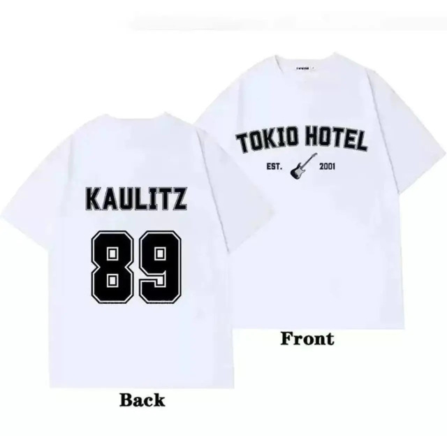 Футболка Біла Tokio Hotel Kaulitz, Токіо