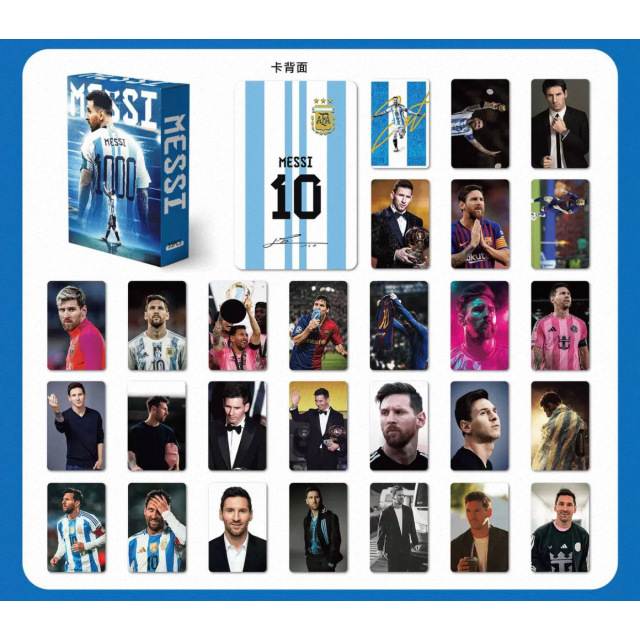 Колекційні ломо картки Ліонеля Мессі (Messi Lomo Cards), Набір 55 шт