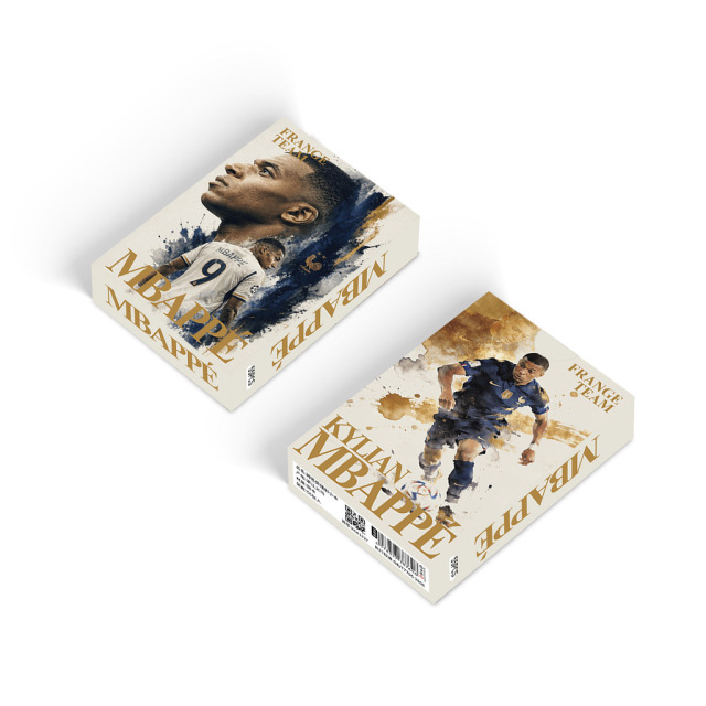 Колекційні картки Кіліан Мбаппе (Kylian Mbappé Lomo Cards), Набір 55 шт.