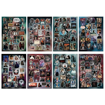 Набір наліпок (8 листів) Дивні Дива, Stranger Things