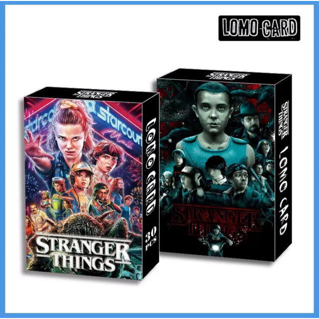 Набір колекційних карток (30 шт.) «Дивні дива» (Stranger Things)