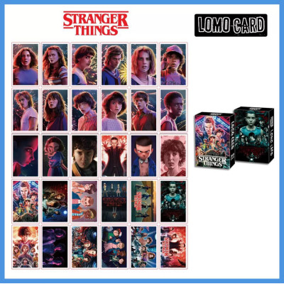 Набір колекційних карток (30 шт.) «Дивні дива» (Stranger Things)