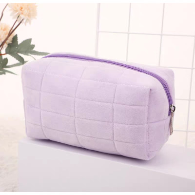 М'яка жіноча косметичка, фіолетова, подарунок на 8 березня, для мами, сестри, подруги