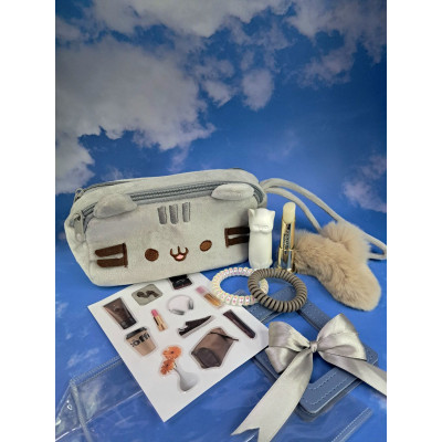 Подарунковий набір Пушин, Pusheen, подарунок на Валентина, подарунок для дівчинки