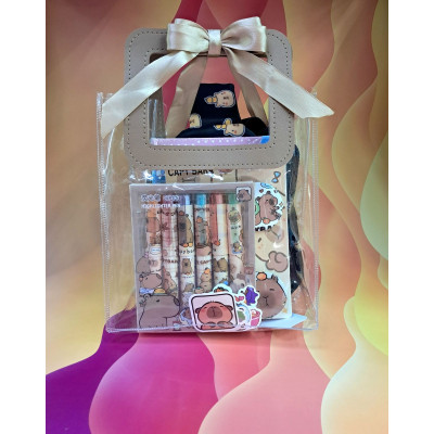 Подарунковий набір Капібара для дівчат і хлопців