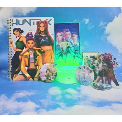 Подарунковий набір K-Pop Demon Hunters, мисливиці на демонів, 5 предметів