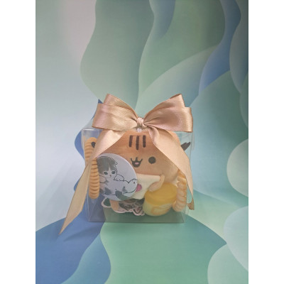 Подарунковий набір Пушин (коричневий)  для дівчат