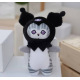 М'яка іграшка-брелок Котик у костюмі Куромі, Kuromi 16 см