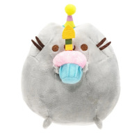 Іграшка кіт Pusheen Пушин з днем народження