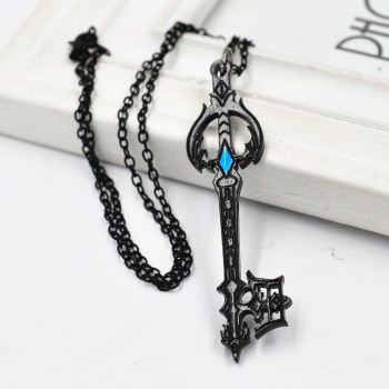 Підвіска на шию у формі Ключа-Клинка "Забуття" (Oblivion Keyblade) з Kingdom Hearts