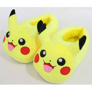 Тапочки Пікачу, Капці Pikachu, Pokemon, домашні тапочки Пікачу