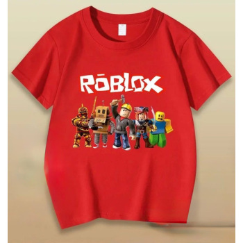Дитяча футболка Roblox, футболка Роблокс , футболка Червона