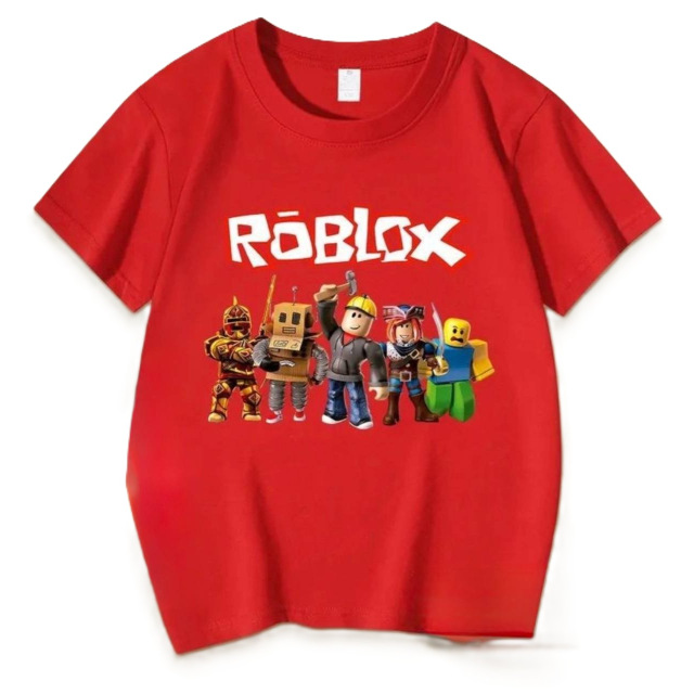 Дитяча футболка Roblox, футболка Роблокс , футболка Червона