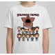 Футболка Дивні Дива, Футболка біла, Футболка Stranger things