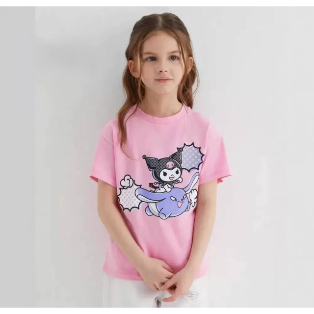 Дитяча футболка з Kuromi, футболка для дівчинки з Куромі