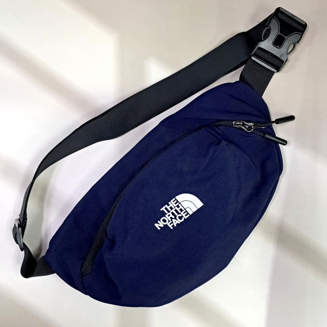 Сумка через плече, Сумка-бананка The North Face, синя