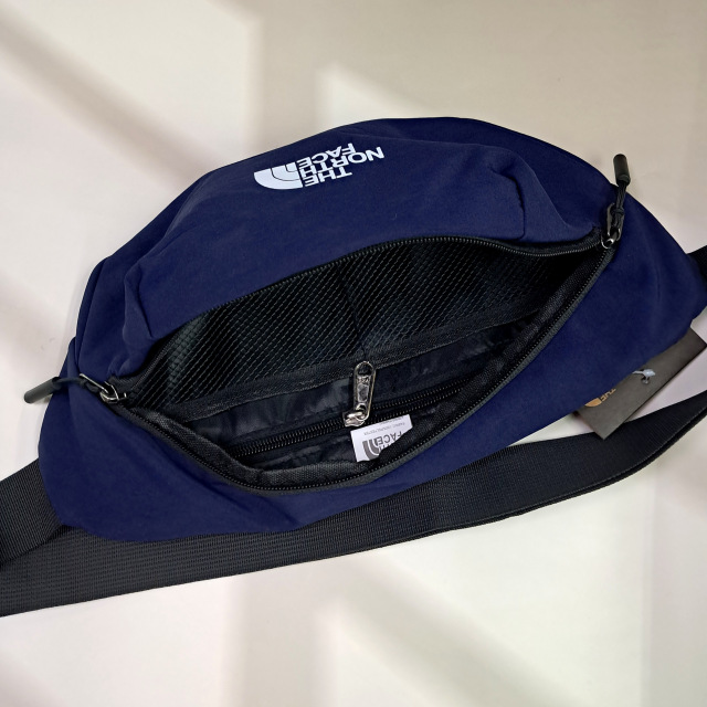 Сумка через плече, Сумка-бананка The North Face, синя