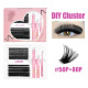 Набір для самостійного нарощування вій DIY Cluster Lash Kit (50P+80P)